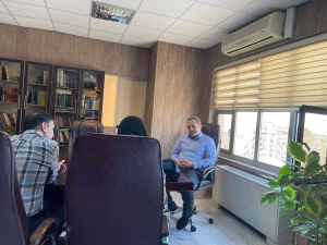 تصویر دیدار مردمی رئیس دانشگاه علوم پزشکی البرز، سه شنبه 5 اسفند ماه برگزار شد