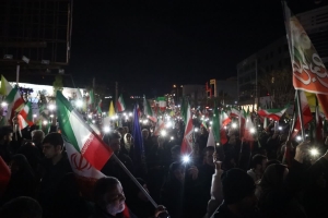 تصویر حضوری از جنس نور در خیابان‌های البرز
