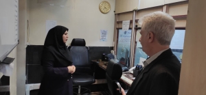 تصویر بازدید سرزده مدیر درمان تامین اجتماعی البرز از پلی‌کلینیک نظرآباد