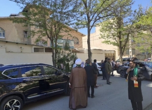 تصویر خادمان حرم امن رضوی میهمانان ارجمند سرای سالمندان آسایش بودند