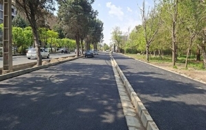 تصویر پروژه تعریض بلوار امام خمینی(ره) کرج به ایستگاه پایانی رسید