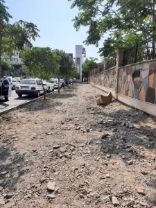 تصویر ترمیم و بهسازی معابر منطقه ۹ کرج آغاز شد