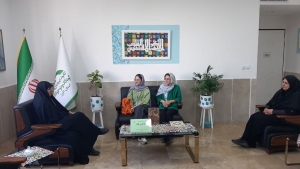 تصویر دیدار مدیرکل کانون استان البرز با عضو باشگاه ملی «قاف»