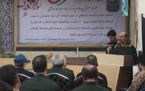 تصویر آیین تکریم و معارفه فرمانده لشکر ۱۰ حضرت سیدالشهدا (ع) برگزار شد