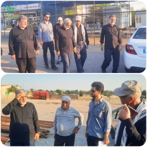 تصویر بازدید رئیس ستاد توسعه و بازسازی عتبات عالیات استان البرز از موکب شهرستان نظرآباد
