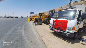 تصویر آمادگی کامل راهداران البرز برای خدمت‌رسانی به زائران مراسم بدرقه رهبر شهید انقلاب