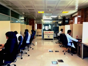 تصویر تحول فضای فیزیکی اداره ارتباطات مرکز اورژانس البرز
