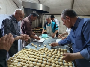 تصویر ؛ تدارکاتی گسترده برای زائرین مراسم تشییع پیکر مطهر شهید رضوان الله