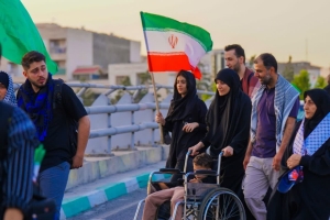 تصویر بسیج تمام‌عیار شبکه اطلاع‌رسانی و موکب‌های البرز برای بدرقه «امام شهید»