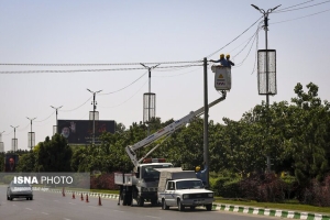 تصویر آماده‌باش برق البرز برای جلوگیری از بروز قطعی