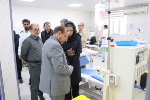 تصویر آئین افتتاح مرکز دیالیز شهرستان ساوجبلاغ