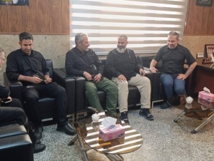 تصویر تقدیر جانشین سپاه البرز از سازمان حمل و نقل بار و مسافر کرج