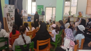 تصویر ویژه برنامه آموزشی روز بدون پلاستیک در کانون پرورش فکری کودکان و نوجوانان مرکز هشتگرد