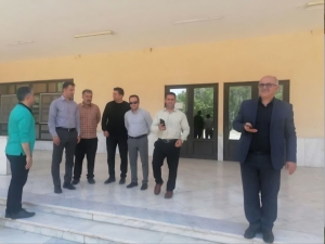 تصویر بازدید میدانی از زیرساخت های مسابقات کشوری دانش آموزی در البرز