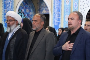 تصویر مراسم تکریم و معارفه دبیر کانون خادمیاران رضوی ماهدشت