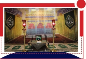 تصویر برگزاری مراسم بزرگداشت قائد شهید امت و سالروز شهادت حضرت رقیه (س) در سازمان آتش‌نشانی کرج
