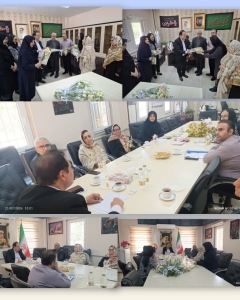 تصویر تجلیل مدیر بهزیستی شهرستان کرج از خیرین به مناسبت هفته بهزیستی
