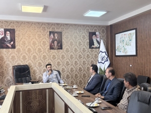 تصویر دیدار سرپرست دانشگاه پیام نور هشتگرد با شهردار مهستان