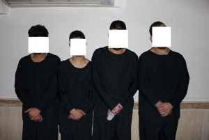 دستگیری 4 سارق و مالخر در شهرستان چهارباغ