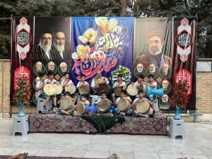 تصویر جانبازان البرزی در آیین «همدلی در سایه وحدت