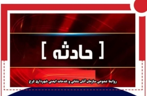 کامیونت به بلوار میانی خیابان برخورد کرد؛ یک نفر مصدوم شد